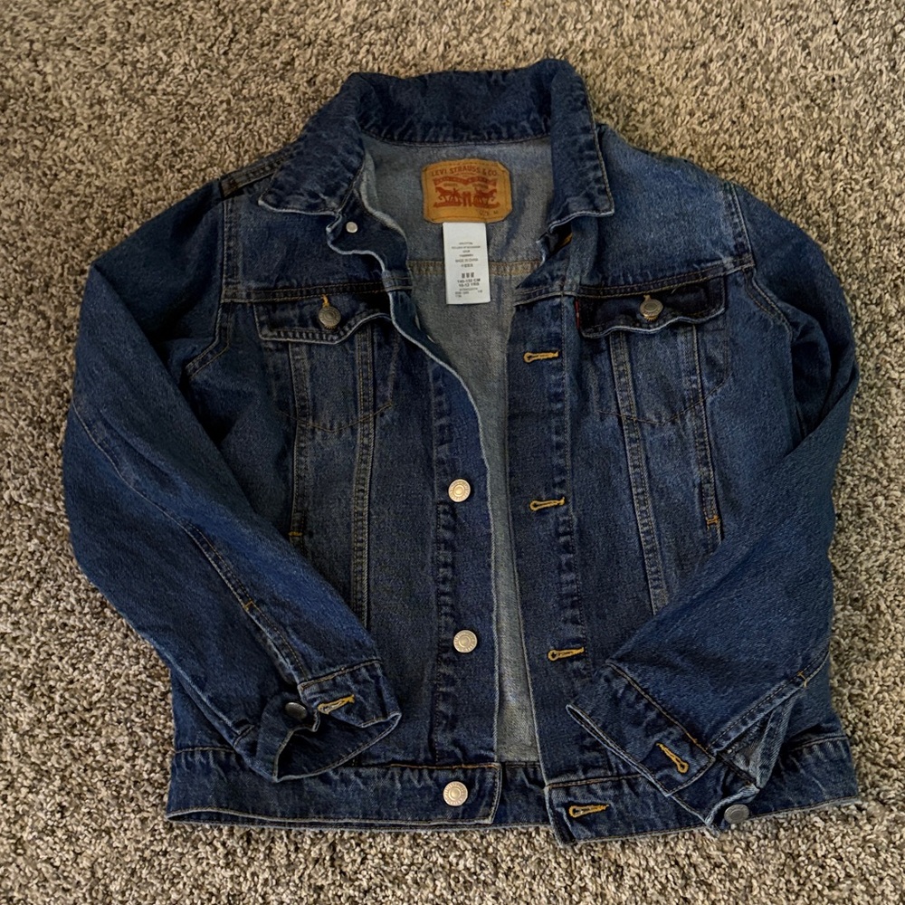 Levi's Kids Indigo Blue Denim Jacket